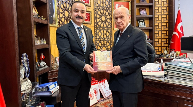 MHP Ordu Milletvekili Şanlıtürk'ten Lider Bahçeli'ye Kapsamlı Ziyaret