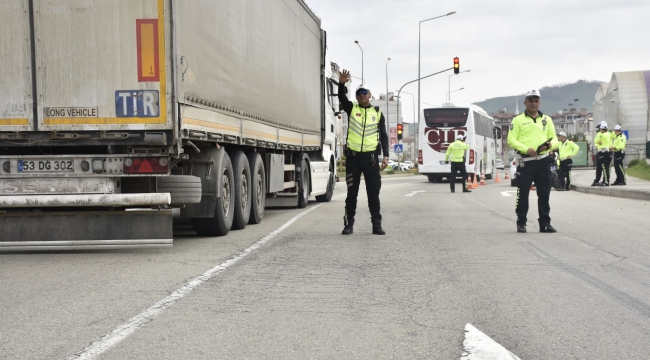 Ordu'da 37 Kazada, 50 Yaralı