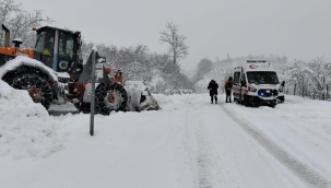 Ordu'da 7/24 Esaslı Kar Mesaisi