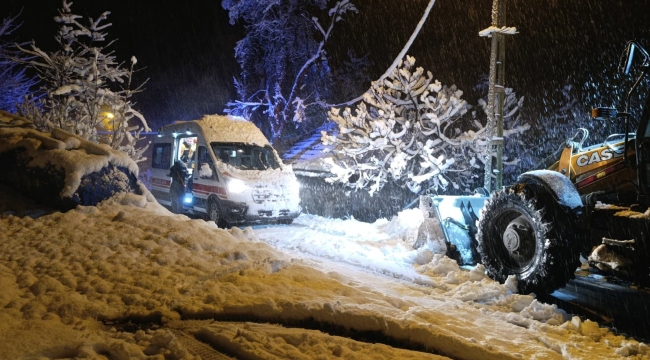 Ordu'da Bir Günde 457 Mahalle Yolu Ulaşıma Açıldı