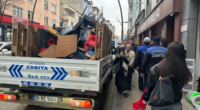 Ordu'da Kaldırım İşgaline Geçit Yok