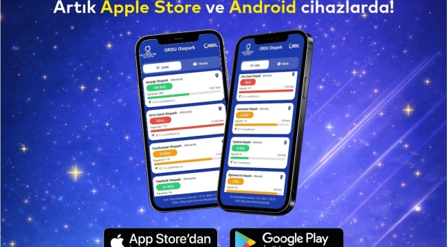 Ordu'da Otopark Arayışına Teknolojik Destek