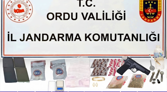 Ordu Jandarma'dan Uyuşturucuya Büyük Darbe!