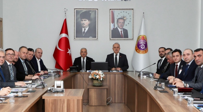 Ordu Şehir Hastanesinin 17. Koordinasyon Toplantısı Yapıldı 
