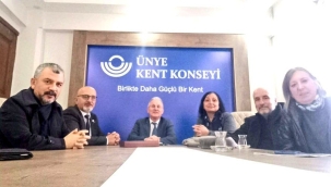 Ünye Çevre Platformu Ziyaretlerini Sürdürüyor: Adres; Kent Konseyi