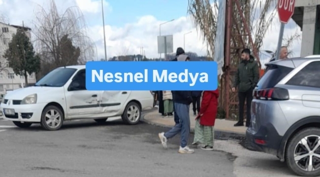 Ünye Irmak Caddesi'nde Kaza!