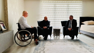 Vali Erol Gazileri Evlerinde Ziyaret Etti