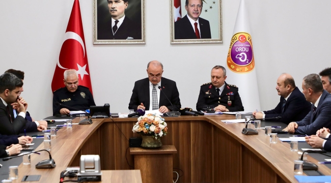 Vali Erol: "Ordu'yu Huzur Şehri Yapmaya Devam Edeceğiz"