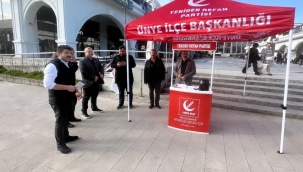 Yeniden Refah Ünye "Anadolu Halk Buluşmaları" İçin Sahada