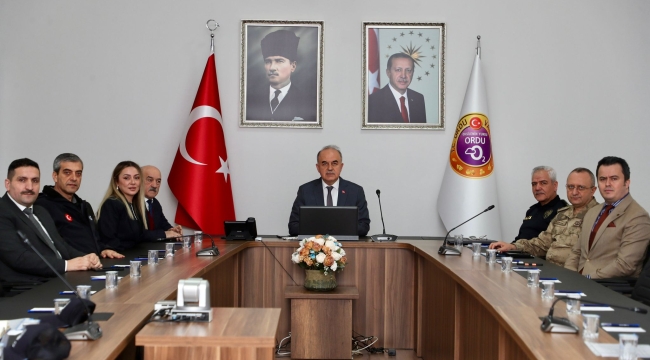 112 Acil Çağrı Hizmetleri İl Koordinasyon Toplantısı Yapıldı