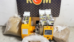 Altınordu'da Kaçak Tütün ve Makaron Ele Geçirildi