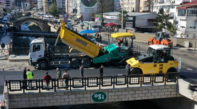 Altınordu'da Yenilenen Köprü Ulaşıma Açıldı
