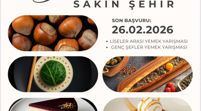 Aynur Zeren Tan "Sakin Şehir Gastrofest"'te Öğrencilerle Buluşacak