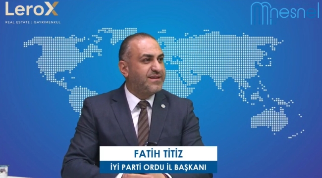 İYİ Parti İl Başkanı Titiz: "Bu Bir Operasyon, Fiyat 320 Tl Olmalı"