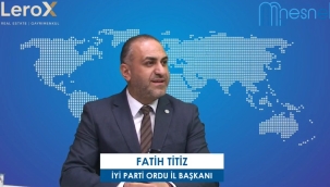 İYİ Parti İl Başkanı Titiz:  “Ordu Sahipsiz Vekiller STK Başkanlarını Bile Tanımıyor”