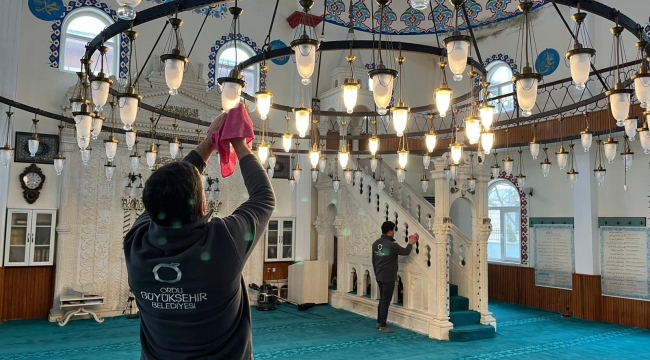 Ordu'da Camiler Ramazan'a Hazırlanıyor