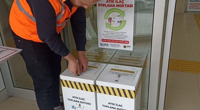 Ordu'da İlk ve Tek Atık Getirme Merkezi Ünye'de