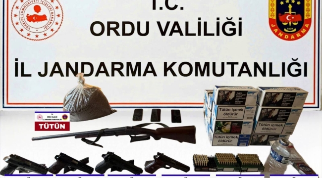 Ordu Jandarma Aranan 44 Şüpheliyi Yakaladı