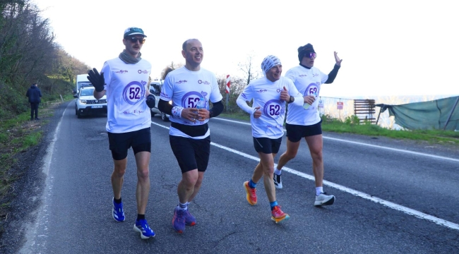 Ordulular Günü'nde 52 Km Koştular
