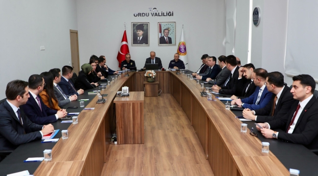Şubat Ayı İl Güvenlik Asayiş ve Koordinasyon Toplantısı Yapıldı