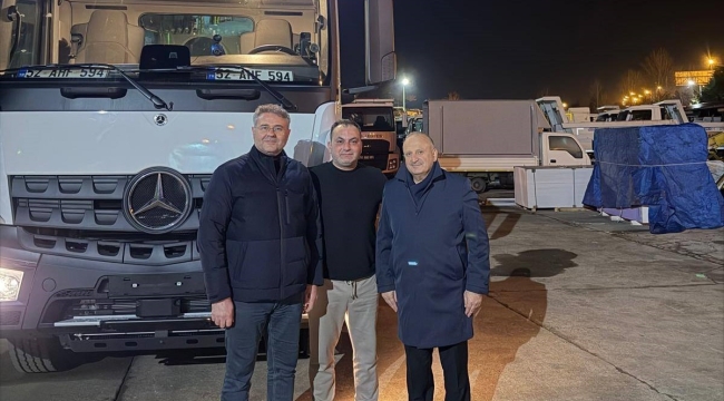 Ünye Belediyesi Araç Filosunu Güçlendirmeye Devam Ediyor