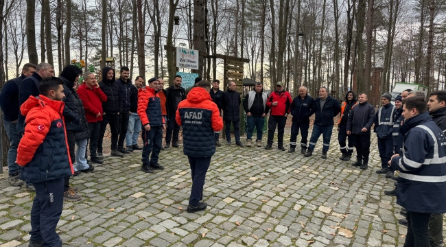 Ünye Belediyesi Arama ve Kurtarma Ekibi Akreditasyon Yolunda