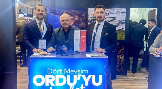 Ünye Belediyesi Emıtt Turizm Fuarı'nda Ünye'yi Tanıtıyor