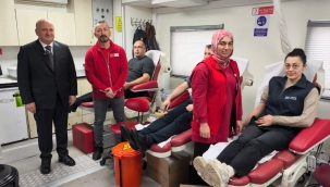 Ünye Belediyesi'nden Kan Bağışı Kampanyasına Tam Destek
