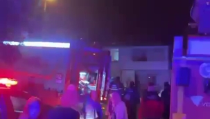 Ünye’de Camii Lojmanında Yangın