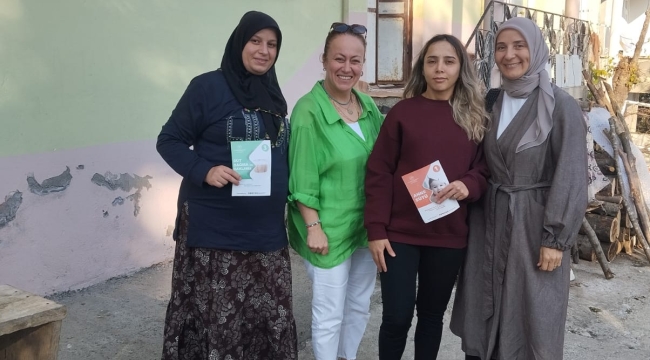Ünye'de Gebe Okulu'ndan Anne Adaylarına Ev Ziyaretleri