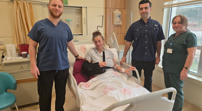 Ünye Devlet Hastanesi'nde Genel Anestezi Verilmeden Omuz Ameliyatı
