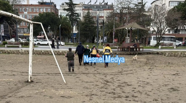 Ünye İskelesi Yanında İntihar Girişimi