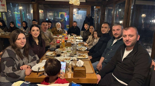 Ünye PTT Müdürlüğü Personeli İftar Yemeğinde Bir Araya Geldi