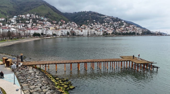 Altınordu Ayışığı İskelesi Yenileniyor