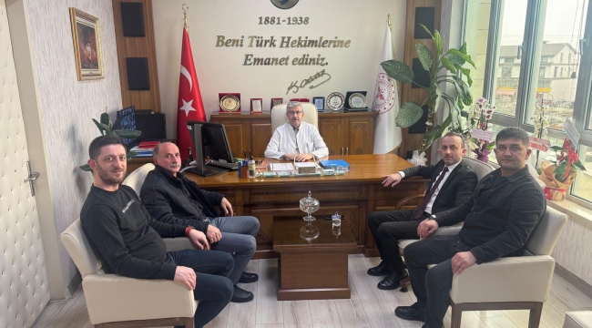 Başkan Genç'ten Başhekim Dündar'a Ziyaret