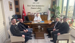 Başkan Genç'ten Başhekim Dündar'a Ziyaret