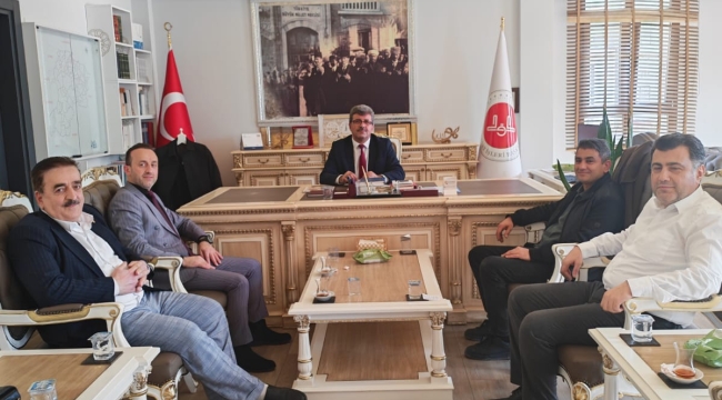Başkan Genç'ten Ünye Müftüsü Baycan'a Ziyaret