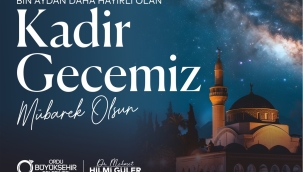 Başkan Güler'den Kadir Gecesi Mesajı  