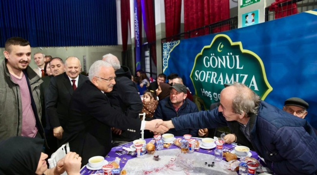 Başkan Güler'in Gönül Sofrası Ünye'de Kuruldu