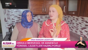 Çaybaşılı Fenomen 'Merominko'dan Muhteşem Yöresel İftar Sofrası