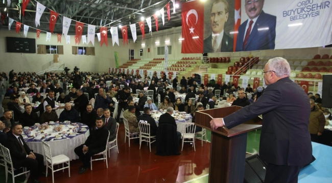 Gürgentepe'de Yoğun Katılımlı İftar