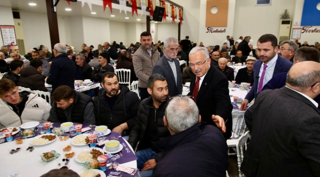 İftar Sofrası Sanayide Kuruldu