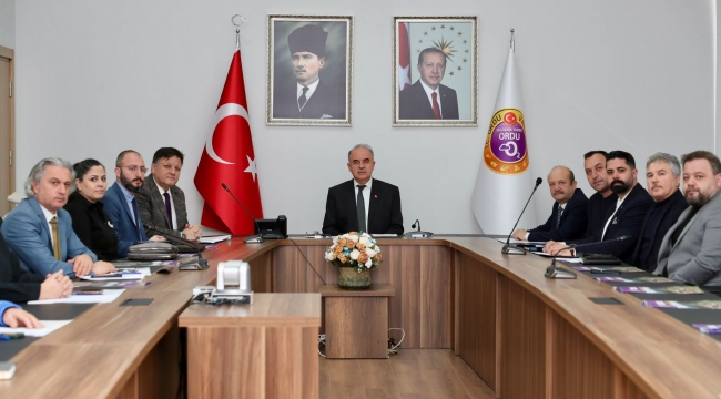 İl Tanıtım ve Geliştirme Kurulu Toplantısı, Vali Erol'un Başkanlığında Yapıldı