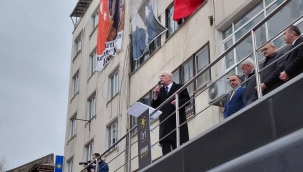 İYİ Parti Lideri Dervişoğlu Partisinin Ünye İlçe Binasını Açtı