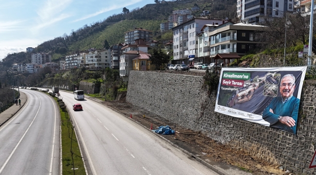Kirazlimanı Seyir Terası Gün Sayıyor