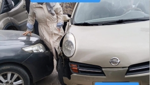 Liseler Mahallesi Hükümet Caddesi'nde Kaza