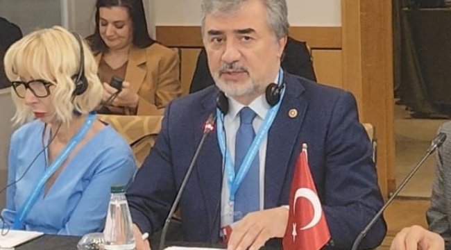 Milletvekili Hamarat Arnavutluk'ta KEİPA Toplantısında