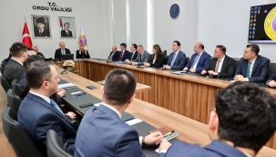 Ordu'da Mart Ayı İl Güvenlik Asayiş ve Koordinasyon Toplantısı Yapıldı