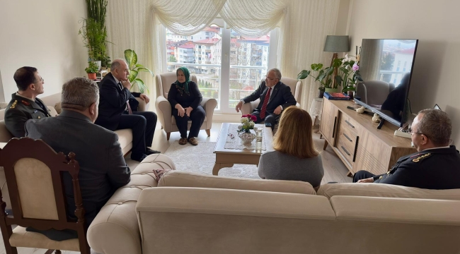 Ordu'da Şehit Aileleri ve Gazilere Ziyaret