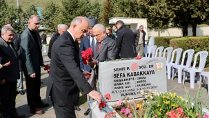 Ordu'da Şehitler Dualarla Yad Edildi